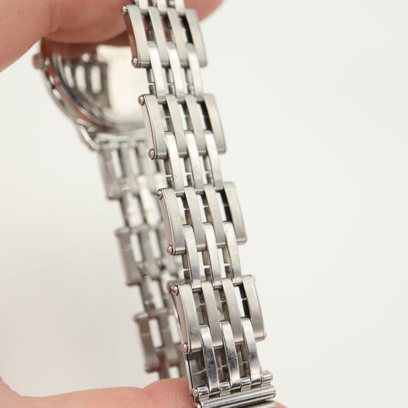 Kenneth Cole Mens 35mm Classic Date Dress Watch Stainless Steel w New Battery - Picture 15 of 16